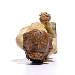 Een grote polychrome houten figuur van Eva, Frankrijk, 17e eeuw — foto 6