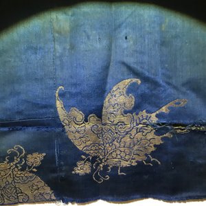 Een grote Sino-Tibetaanse thangka met decor van 'Drie Arhats',  18e eeuw — foto 10