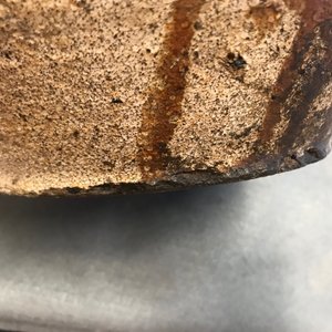 Een grote steengoed baardmankruik met blauwe huwelijkszegels, Frechen, 1e helft 17e eeuw — foto 14