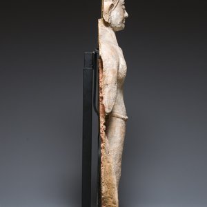Een grote Thaise stucco sculptuur van Boeddha Shakyamuni, Haripunchai regio, 13e eeuw — foto 2