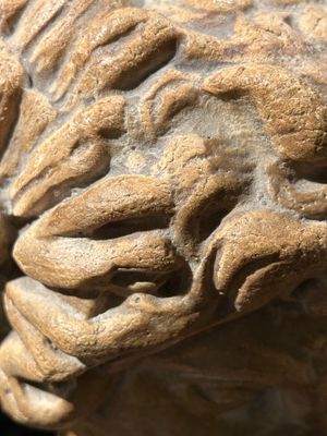 Een Hellenistische of Romeinse marmeren 'Pan' fonteinkop, Italië, wellicht 3e/2e eeuw v.C. — foto 26