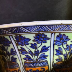 Een in Europa gedecoreerde Chinese blauwwitte bekervaas, Kangxi — foto 10