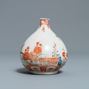 Een in Kakiemon-stijl in Nederland beschilderde Japanse vaas, Edo, 17/18e eeuw — foto 5