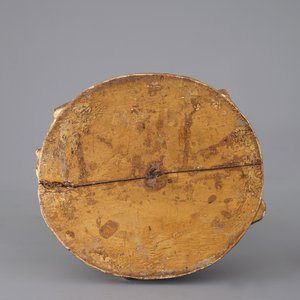 Een Indo-Portugese vergulde calvarie met crucifix, 18/19e eeuw — foto 5
