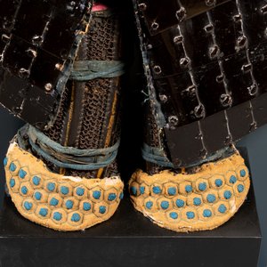 Een indrukwekkend Japans Samurai Gusoku-pantser, Momoyama/Edo periode, eind 16e/begin 17e eeuw — foto 9
