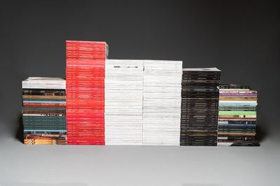 Een indrukwekkende verzameling van 246 veilingcatalogi van Christie's over Chinese kunst, 2010 en later