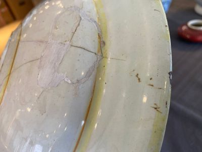 Een Italiaanse majolica schotel met het portret van de Romeinse keizer Claudius, 17e eeuw — foto 11
