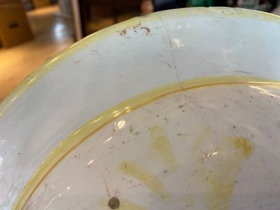 Een Italiaanse majolica schotel met het portret van de Romeinse keizer Claudius, 17e eeuw — foto 9
