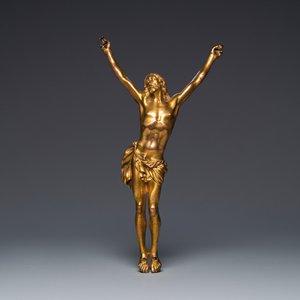 Een Italiaanse vergulde bronzen corpus, 18e eeuw — foto 1