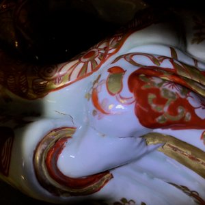 Een Japanse Imari figuur van een Bijin, Edo, 17/18e eeuw — foto 19