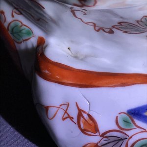 Een Japanse Imari kandelaar in de vorm van een Bijin, Edo, 17/18e eeuw — foto 22