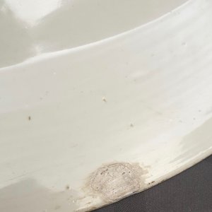 Een kapitale Chinese blauw-witte schotel met een draak, Kangxi — foto 16