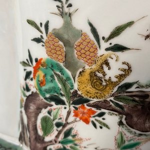 Een keizerlijke Chinese famille verte jardinière, Kangxi merk en periode — foto 57