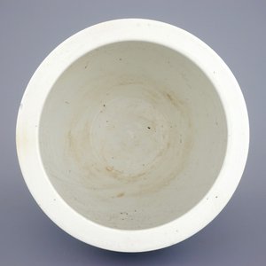 Een kleine blauw-witte Chinese viskom, 19/20e eeuw — foto 6