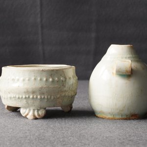 Een kleine Chinese qingbai wierookbrander en een waterdruppelaar, Song of Yuan — foto 13