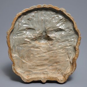 Een Koreaans celadon masker, Goryeo of later — foto 2