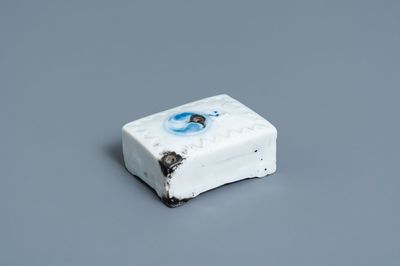 Een Koreaanse blauw-witte waterdruppelaar, Joseon, 19e eeuw