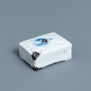 Een Koreaanse blauw-witte waterdruppelaar, Joseon, 19e eeuw — foto 1