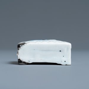 Een Koreaanse blauw-witte waterdruppelaar, Joseon, 19e eeuw — foto 2