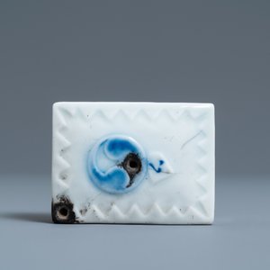 Een Koreaanse blauw-witte waterdruppelaar, Joseon, 19e eeuw — foto 6