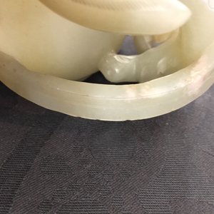 Een libation cup in Chinese celadon jade, 19e eeuw — foto 9
