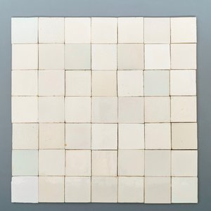 Een lot van 650 witte Delftse tegels, 18e eeuw — foto 2