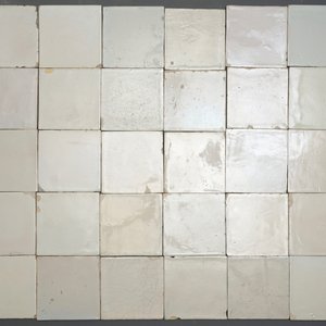 Een lot van ca. 350 witte Delftse tegels, 18e eeuw — foto 5