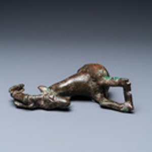 Een Luristaans bronzen fragment van een ram, Iran, 1e millennium v.C. — foto 2
