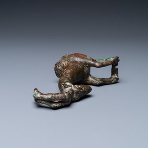 Een Luristaans bronzen fragment van een ram, Iran, 1e millennium v.C. — foto 5