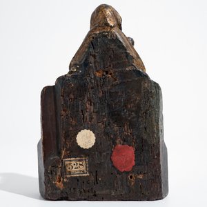Een Madonna met kind, eik met polychromie, Vlaanderen, 1e helft 16e eeuw — foto 3