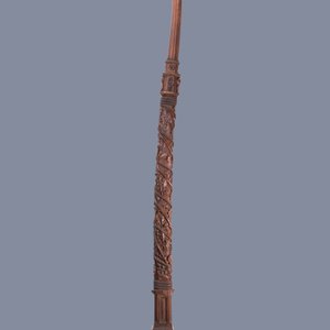 Een mahoniehouten bootsmast met eikenranken, Frankrijk of Italië, 18e eeuw — foto 3