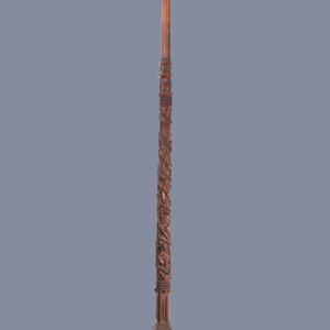 Een mahoniehouten bootsmast met eikenranken, Frankrijk of Italië, 18e eeuw — foto 4