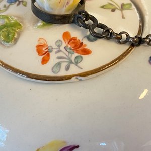 Een Meissen porseleinen theepot met floraal decor, Duitsland, 18e eeuw — foto 11
