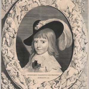 Een Nederlandse majolica portretschotel met Prins Willem II van Oranje, midden 17e eeuw — foto 3