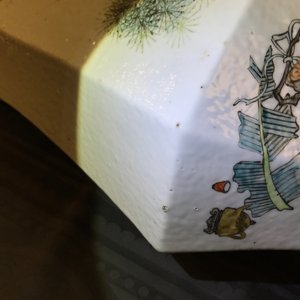 Een octagonale Chinese qianjiang cai vaas, gedateerd 1893 — foto 9