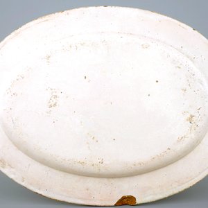 Een ovalen majolica schotel met Pomona, godin van het fruit, Deruta, 17e eeuw — foto 2