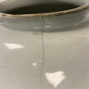Een paar blauw-witte Delftse tabakspotten met indianen, 18e eeuw — foto 14