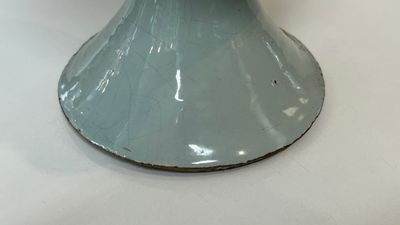 Een paar blauw-witte Engelse Delftware siroopkannen, wellicht Londen, vroeg 18e eeuw — foto 5