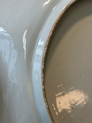 Een paar Chinese blauw-witte schotels met de 'Cao zussen', Kangxi/Yongzheng — foto 15