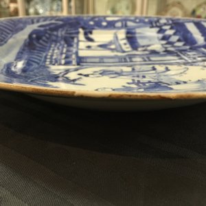 Een paar Chinese blauw-witte schotels met scène uit "De Romance van de Westelijke Kamer", Yongzheng — foto 5