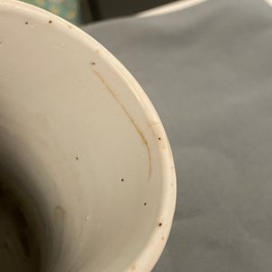 Een paar Chinese blauw-witte 'taotie' vazen, Kangxi — foto 9