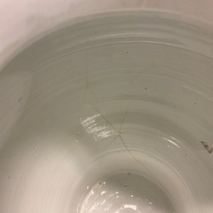 Een paar Chinese blauw-witte vazen met herten en kraanvogels, Kangxi — foto 11