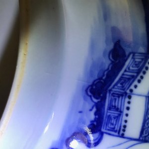 Een paar Chinese blauwwitte kommen, Yongzheng/Qianlong — foto 13