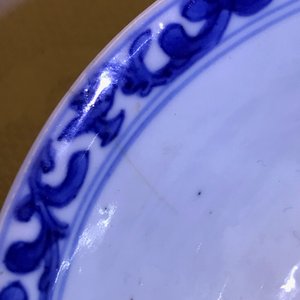Een paar Chinese blauwwitte koppen en schotels voor de Franse markt, Kangxi — foto 16