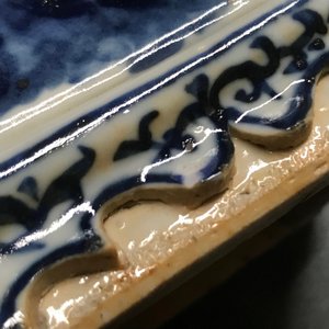 Een paar Chinese blauwwitte vazen, 19e eeuw — foto 7