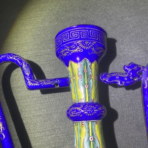 Een paar Chinese Canton email kannen voor de Vietnamese markt, 1e helft 19e eeuw — foto 32