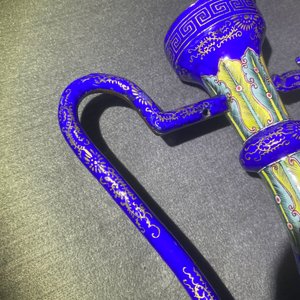 Een paar Chinese Canton email kannen voor de Vietnamese markt, 1e helft 19e eeuw — foto 33