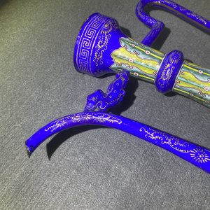 Een paar Chinese Canton email kannen voor de Vietnamese markt, 1e helft 19e eeuw — foto 45