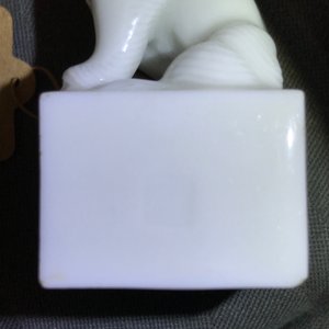 Een paar Chinese Dehua blanc de Chine zegels met leeuwen, reliëfmerk, Kangxi — foto 16