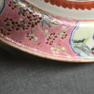 Een paar Chinese famille rose 'Romance of the Western chamber' bassins, Yongzheng — foto 3